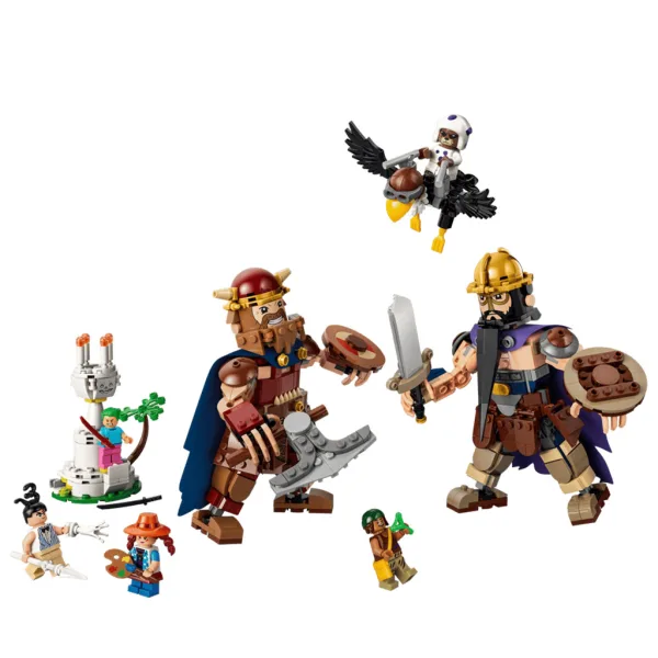 LEGO® One Piece: Dorry vs. Brogy – Giganții din Grădina Mică (75644) imaginea 2