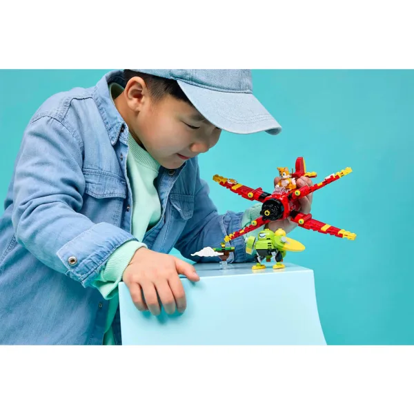 LEGO® Sonic the Hedgehog™: Avionul Tornado-1 al lui Tails (77119) imaginea 5
