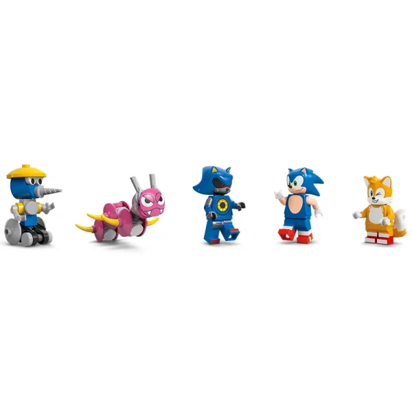 LEGO® Sonic the Hedgehog™: Baza de vehicule a echipei lui Sonic (77006) imaginea 2