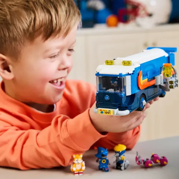 LEGO® Sonic the Hedgehog™: Baza de vehicule a echipei lui Sonic (77006) imaginea 6