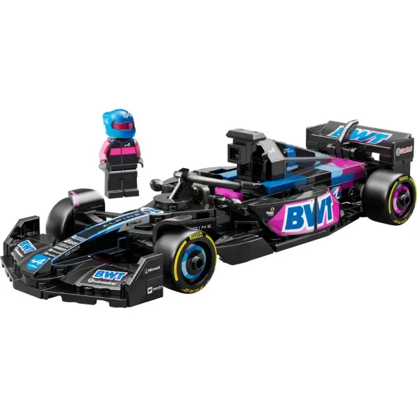 LEGO® Speed Champions: BWT Alpine F1® Team A524 mașină de curse (77248) imaginea 4