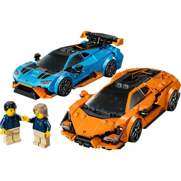 LEGO® Speed Champions: Lamborghini Revuelto și Huracán STO (77238) imaginea 2