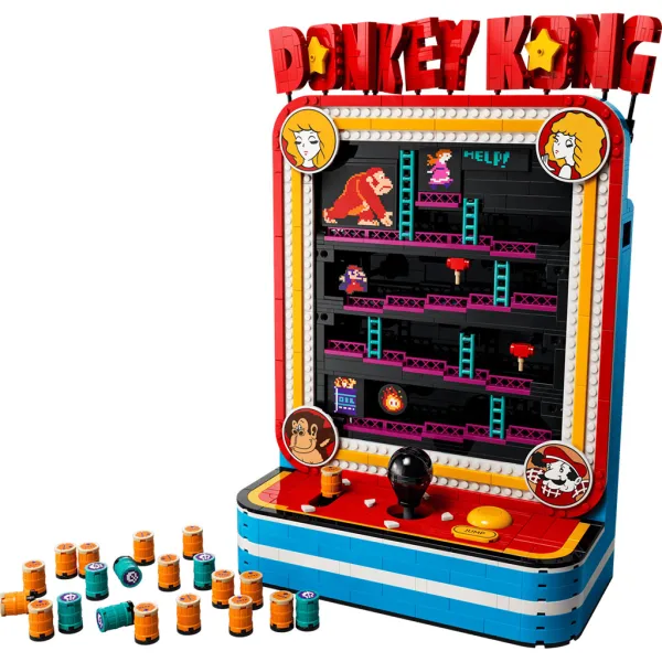 LEGO® Super Mario™: aparat arcade Donkey Kong™ (72051) imaginea 2