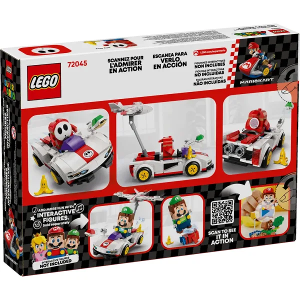 LEGO® Super Mario™: Mario Kart™ – Shy Guy și P-Wing (72045) imaginea 8