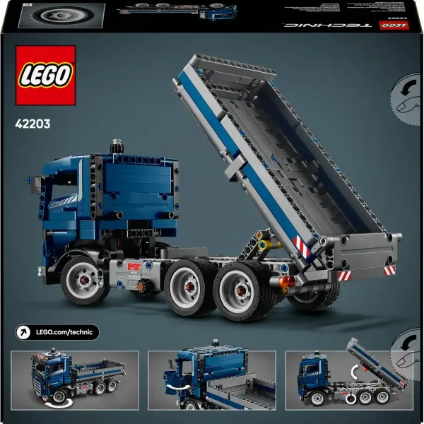 LEGO® Technic: Camion cu platformă basculantă (42203) imaginea 2