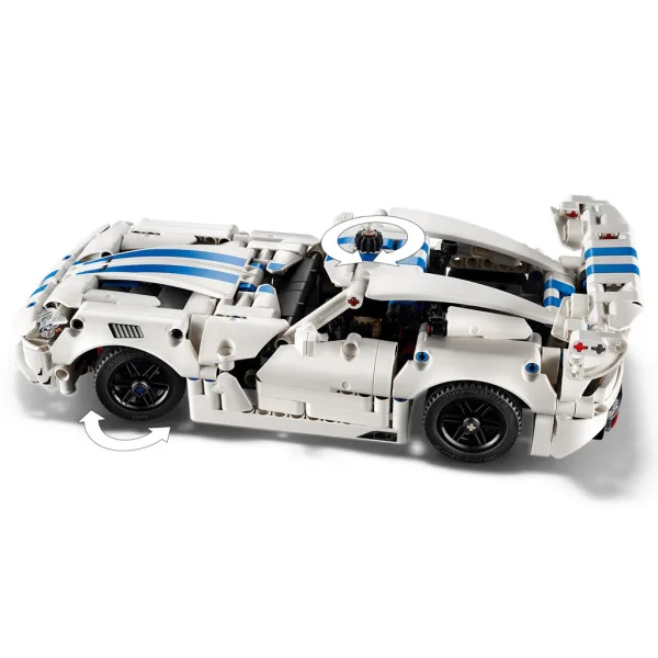 LEGO® Technic: Dodge Viper GTS-R mașină sport (42234) imaginea 6