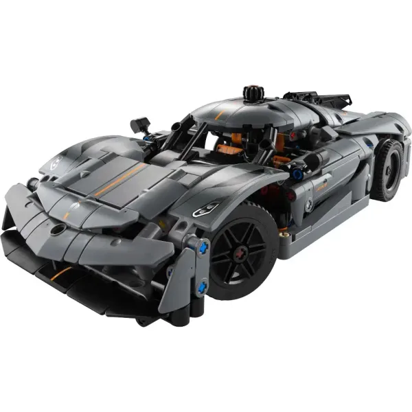 LEGO® Technic: Koenigsegg Jesko Absolut mașină hiper gri (42173) imaginea 3