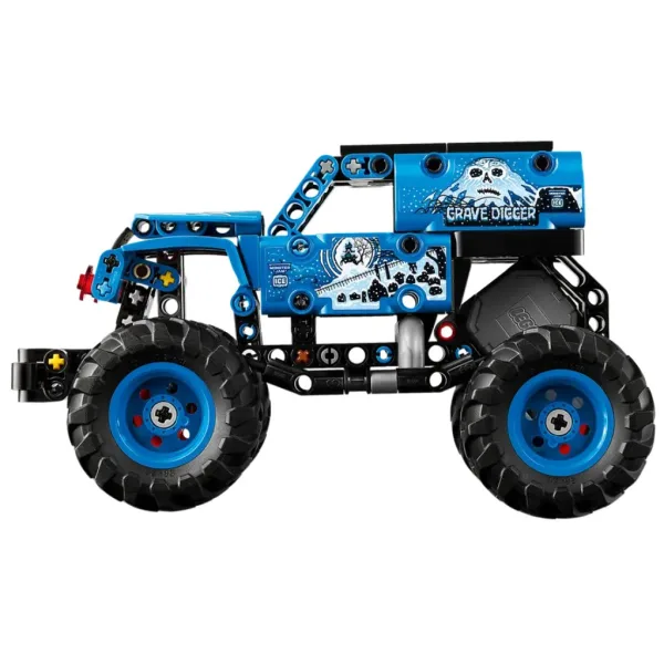 LEGO® Technic: Monster Jam™ Grave Digger™ foc și gheață (42219) imaginea 4