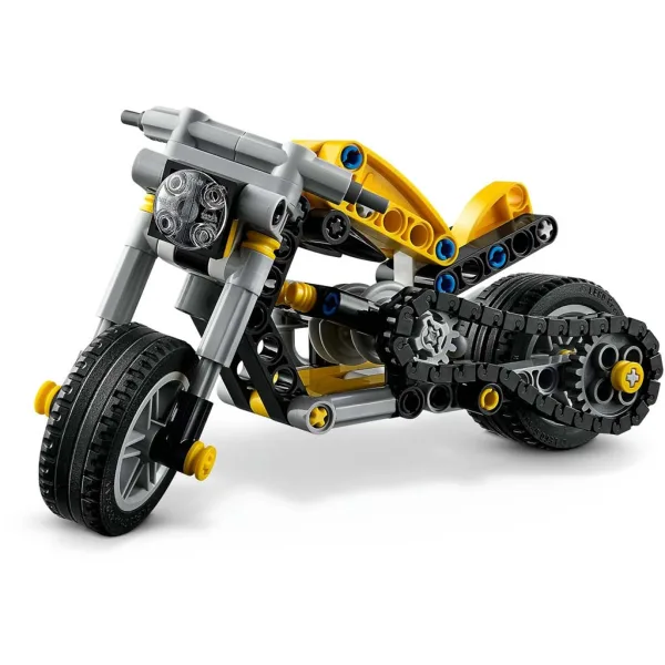 LEGO® Technic: Motocicletă galbenă (42225) imaginea 3