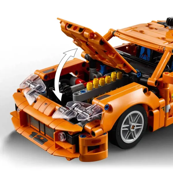 LEGO® Technic: Rapid și Furios Toyota Supra MK4 (42204) imaginea 6