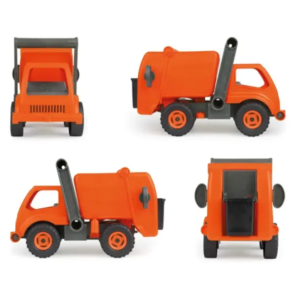 LENA: ECO portocaliu mașină de gunoi 31cm imaginea 4