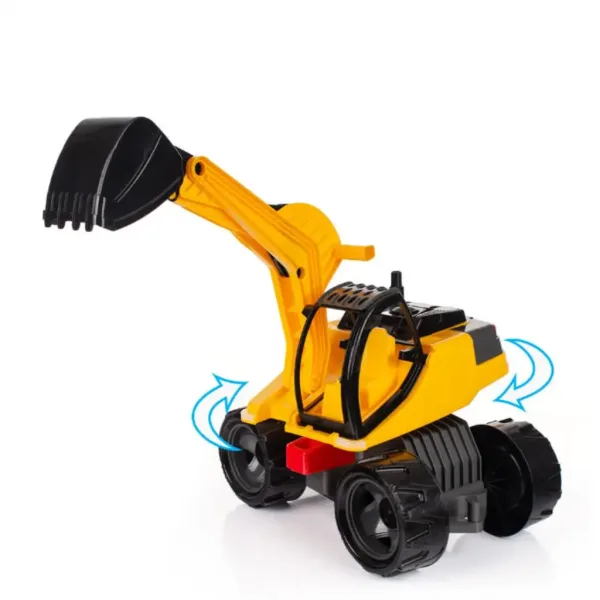 LENA: Excavator uriaş galben/negru 63cm imaginea 2