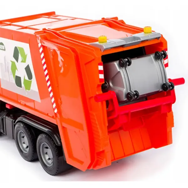 LENA: Mercedes Worxx Arocs mașină de gunoi transport selectiv 54 cm imaginea 3