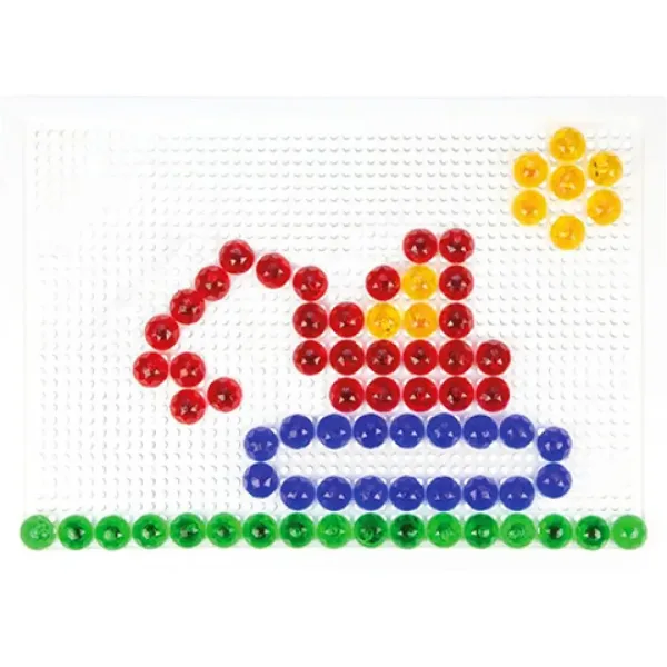 LENA: Mosaik biluțe transparente set creativ 15mm 120 de bucăți imaginea 3
