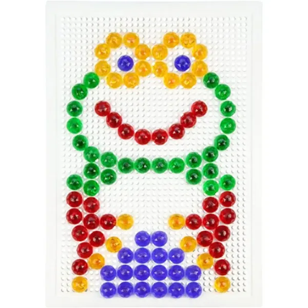 LENA: Mosaik biluțe transparente set creativ 15mm 120 de bucăți imaginea 4