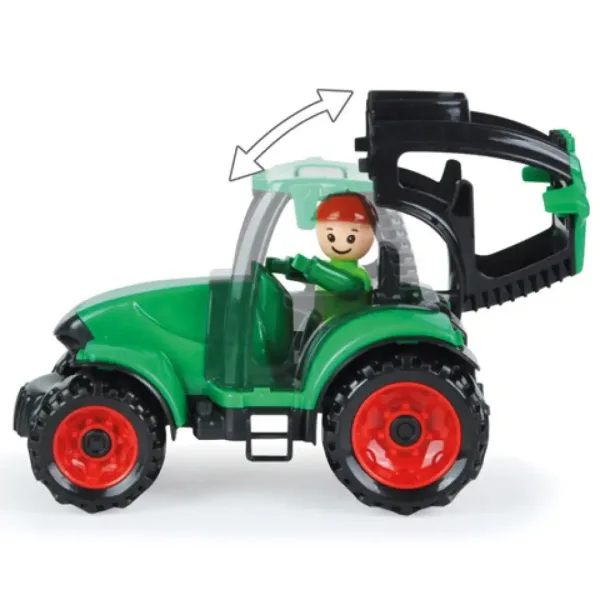 LENA: Truckies tractor cu figurină 17cm imaginea 3