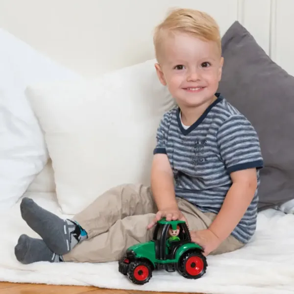 LENA: Truckies tractor cu figurină 17cm imaginea 4