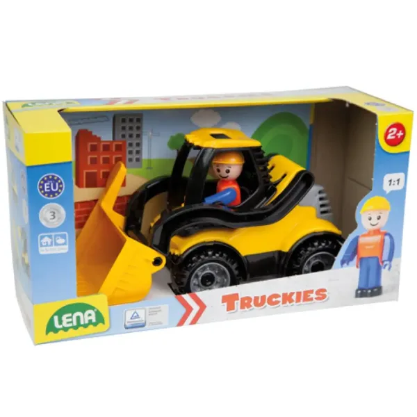 LENA: Truckies vehicul de construcţie cu figurină 21cm imaginea 2