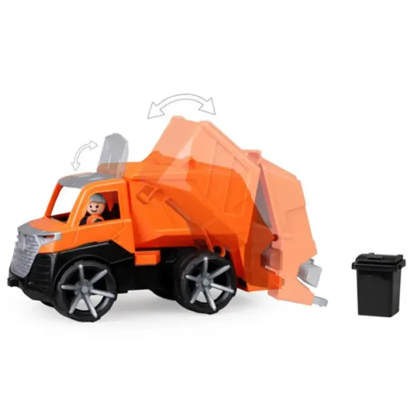 LENA: Truxx 2 camion de gunoi 33 cm imaginea 3