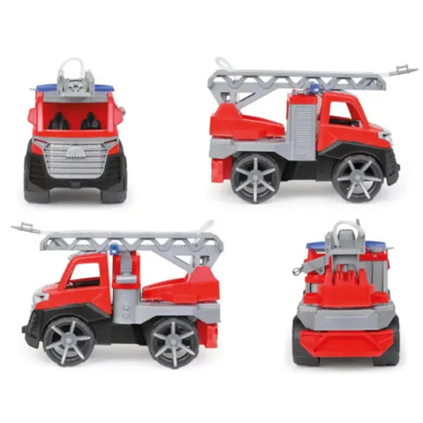 LENA: Truxx 2 mașină de pompieri roșie cu scară 29cm imaginea 3