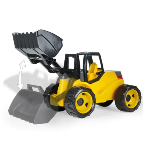 LENA: Vehicul de construcţie galben/negru 67cm imaginea 4