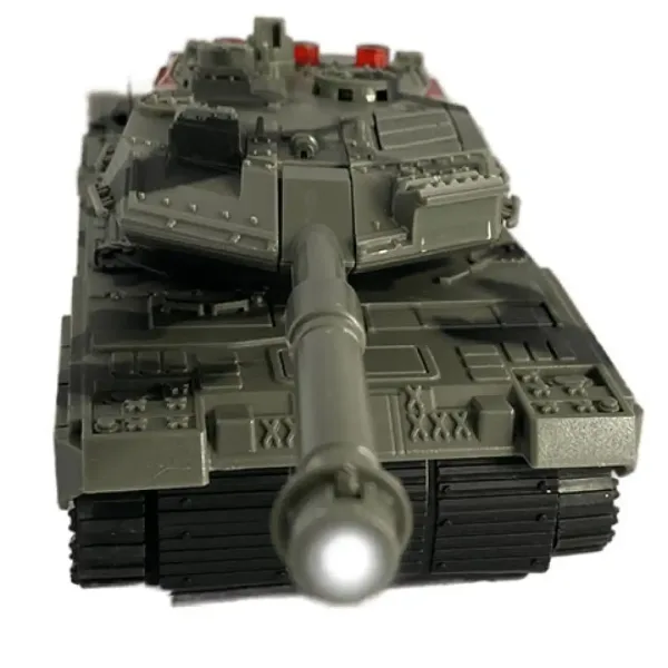 Leopard 2 tanc cu telecomandă RC și efecte de lumină 23cm imaginea 4