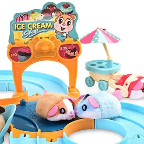 Little Hamsters Play Set Lumea înghețatei imaginea 3