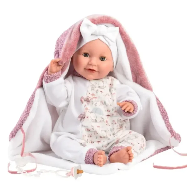 Llorens: Heidi Llorana 42cm nou-născut plângând cu pătură imaginea 2
