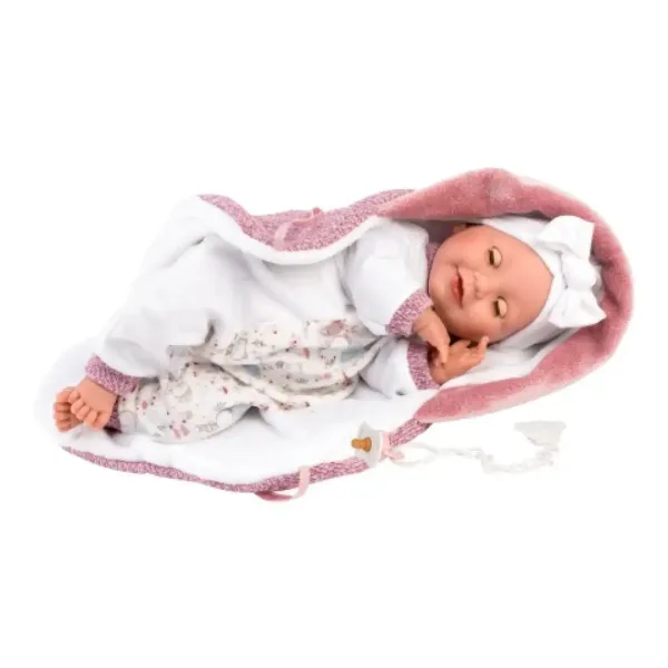 Llorens: Heidi Llorana 42cm nou-născut plângând cu pătură imaginea 3