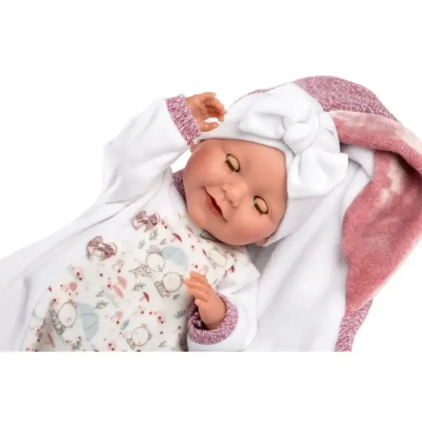 Llorens: Heidi Llorana 42cm nou-născut plângând cu pătură imaginea 4