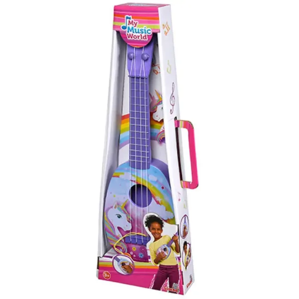 Lumea Muzicii Mele: Ukulele Unicorn 43cm - Simba Toys imaginea 1