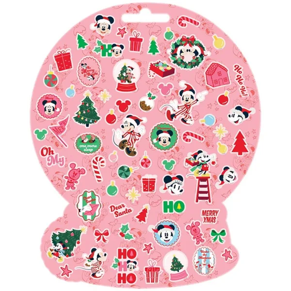 Luna: Disney Minnie Mouse set de autocolante de Crăciun 300buc imaginea 2