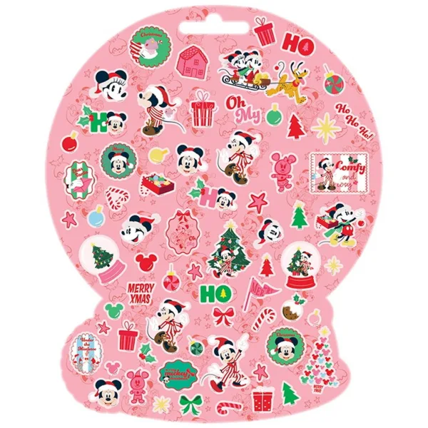 Luna: Disney Minnie Mouse set de autocolante de Crăciun 300buc imaginea 3