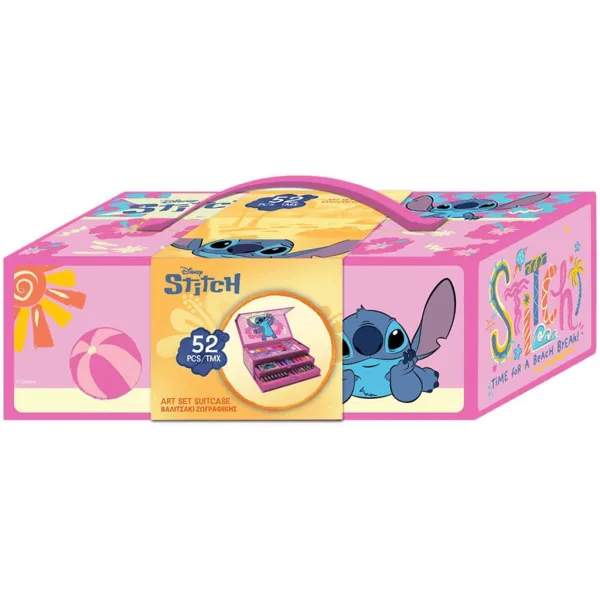 Luna: Disney Stitch set de colorat în valiză 52 de piese imaginea 2