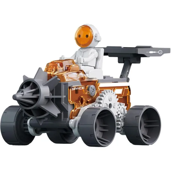 Luna: Explorator Spațial 4 în 1 138 de piese robot de construcție solar imaginea 3
