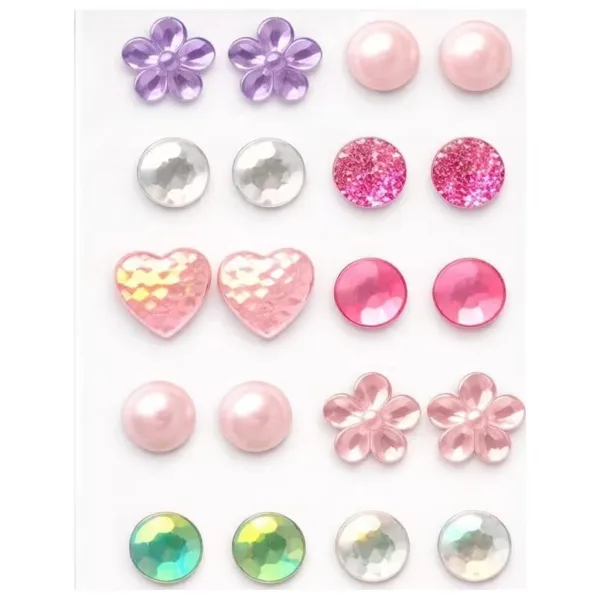 Luna: Glammy Gloss lac de unghii strălucitor set cadou cu accesorii pentru păr și decorațiuni pentru unghii 17buc imaginea 2