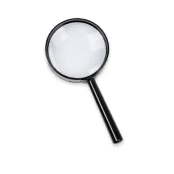 Lupă neagră de 60mm imaginea 2