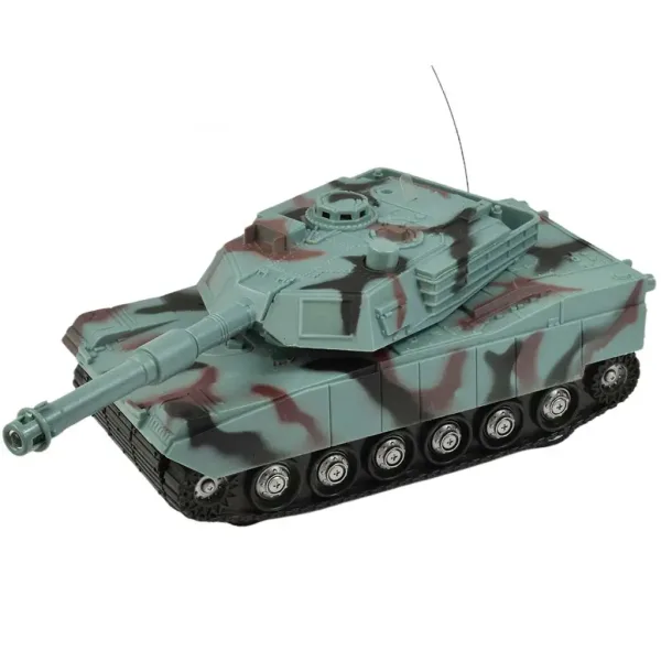 M1 Abrams tanc cu lumină și sunet telecomandă RC Scara 1/32 22cm imaginea 2