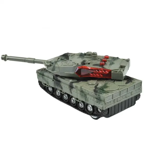 M1 Abrams tanc cu lumină și sunet telecomandă RC Scara 1/32 dimensiune 22cm imaginea 2