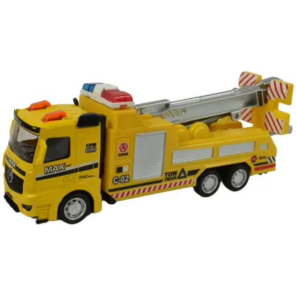 Magic Truck: camion cu lumina si sunet in mai multe versiuni 20 cm imaginea 2