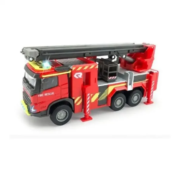 Majorette: Volvo mașină de pompieri cu sunete și lumini 19cm- Simba Toys imaginea 2