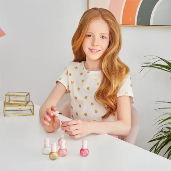 Make it Real: 3C4G pink auriu 5 bucăți set ojă imaginea 3