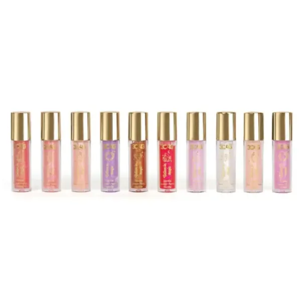 Make it Real: 3C4G pink și auriu set 10 bucăți luciu de buze imaginea 3