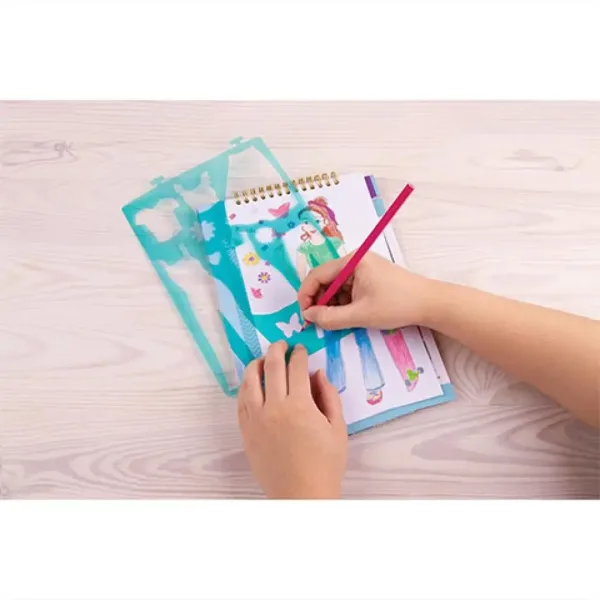 Make It Real: Creativitate înfloritoare caiet de schițe de design de modă imaginea 2