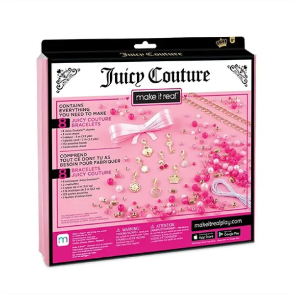 Make It Real: Juicy Couture brățări - Doar roz imaginea 2