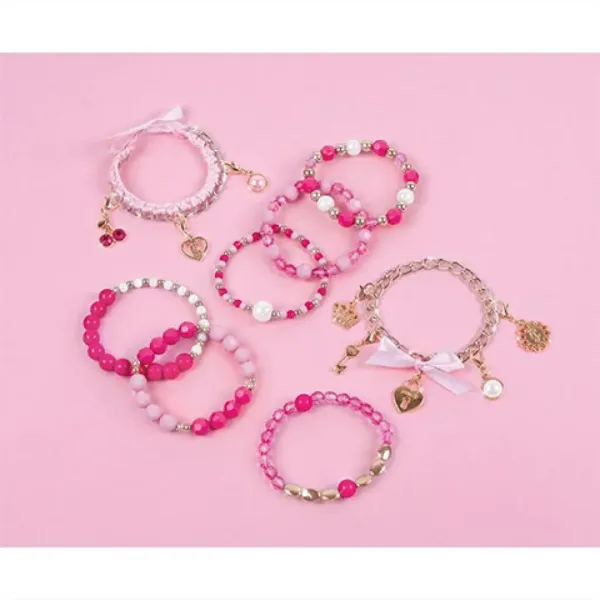 Make It Real: Juicy Couture brățări - Doar roz imaginea 4