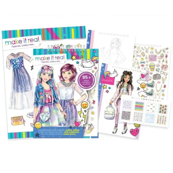 Make it Real: set mega modă cu tabel care luminează și accesorii imaginea 2