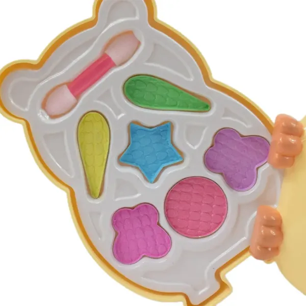 Make Up Set: Paleta de machiaj in forma de hamster cu pensula imaginea 3