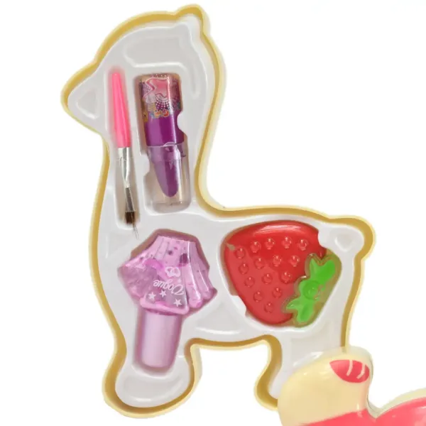 Make-Up Set: Set de palete de machiaj pe trei niveluri în formă de lamă imaginea 5