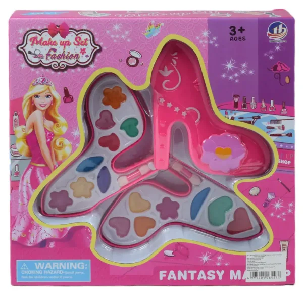 Make Up Set: Set palete de machiaj în formă de toc înalt cu machiaj cremă imaginea 8